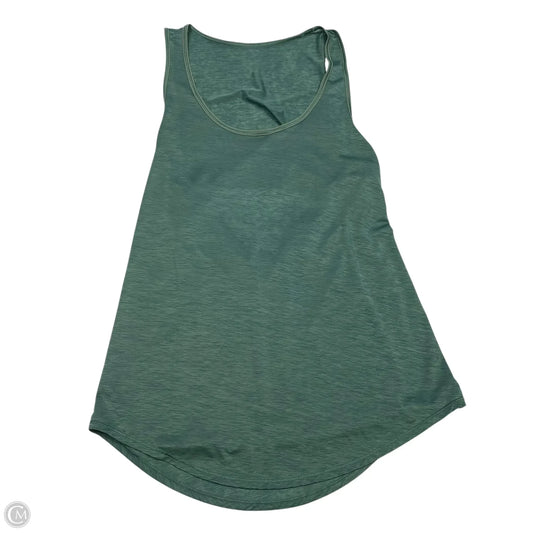 Athletic Tank Top By Lululemon In Green, Size: S