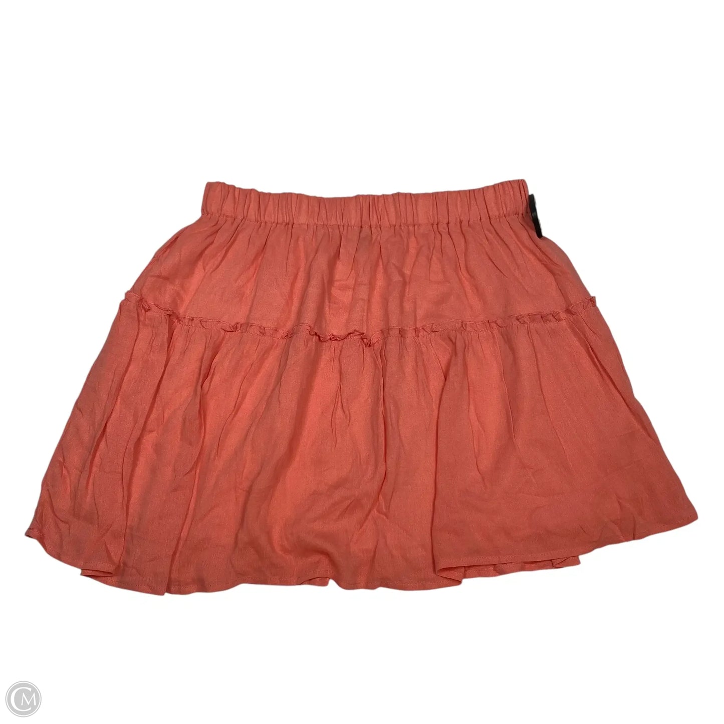 Skirt Mini & Short By Shein In Orange, Size: L