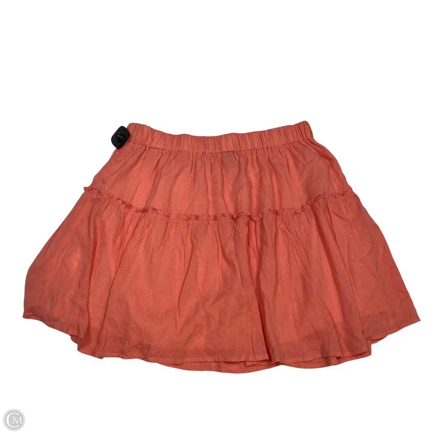 Skirt Mini & Short By Shein In Orange, Size: L