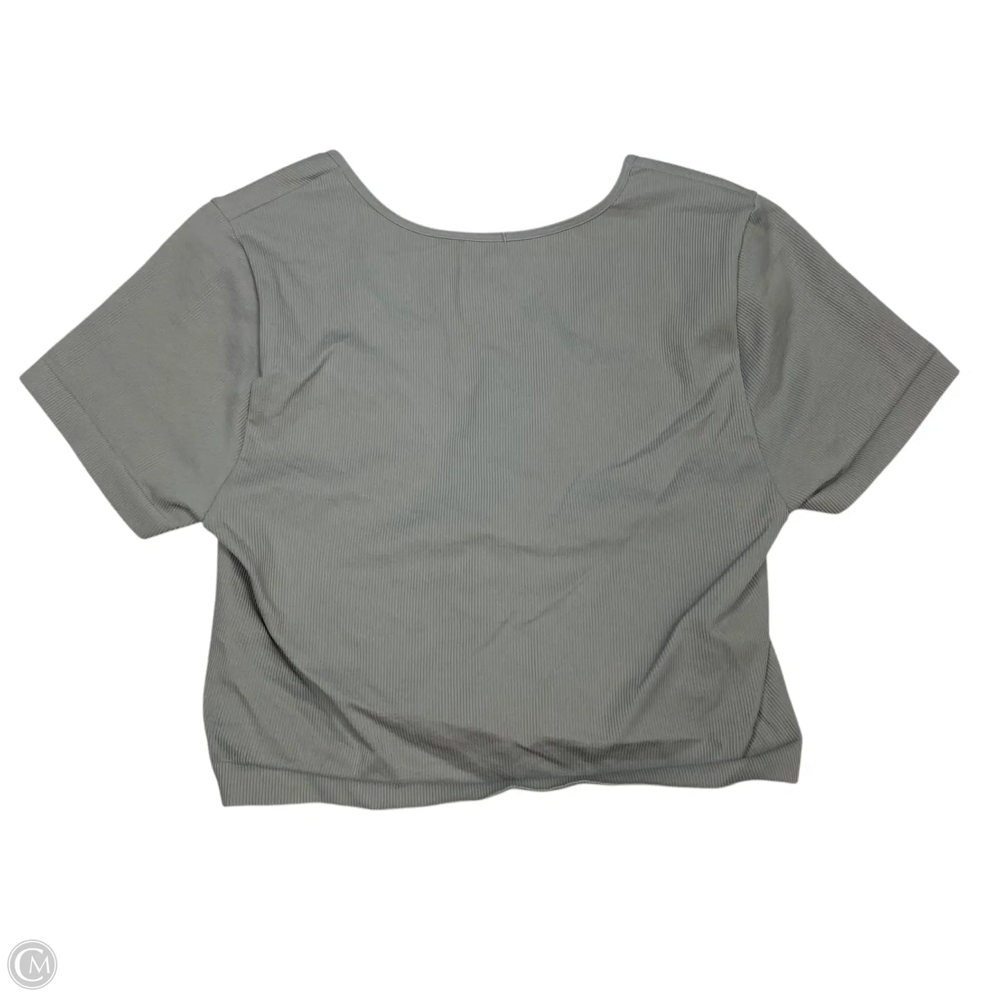 Athletic Top Short Sleeve By Wild Fable In Grey, Size: Xl