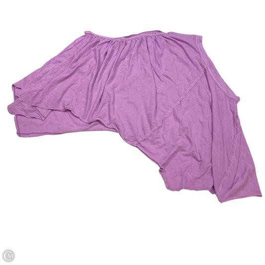 Top Short Sleeve By We The Free In Purple, Size: Xl