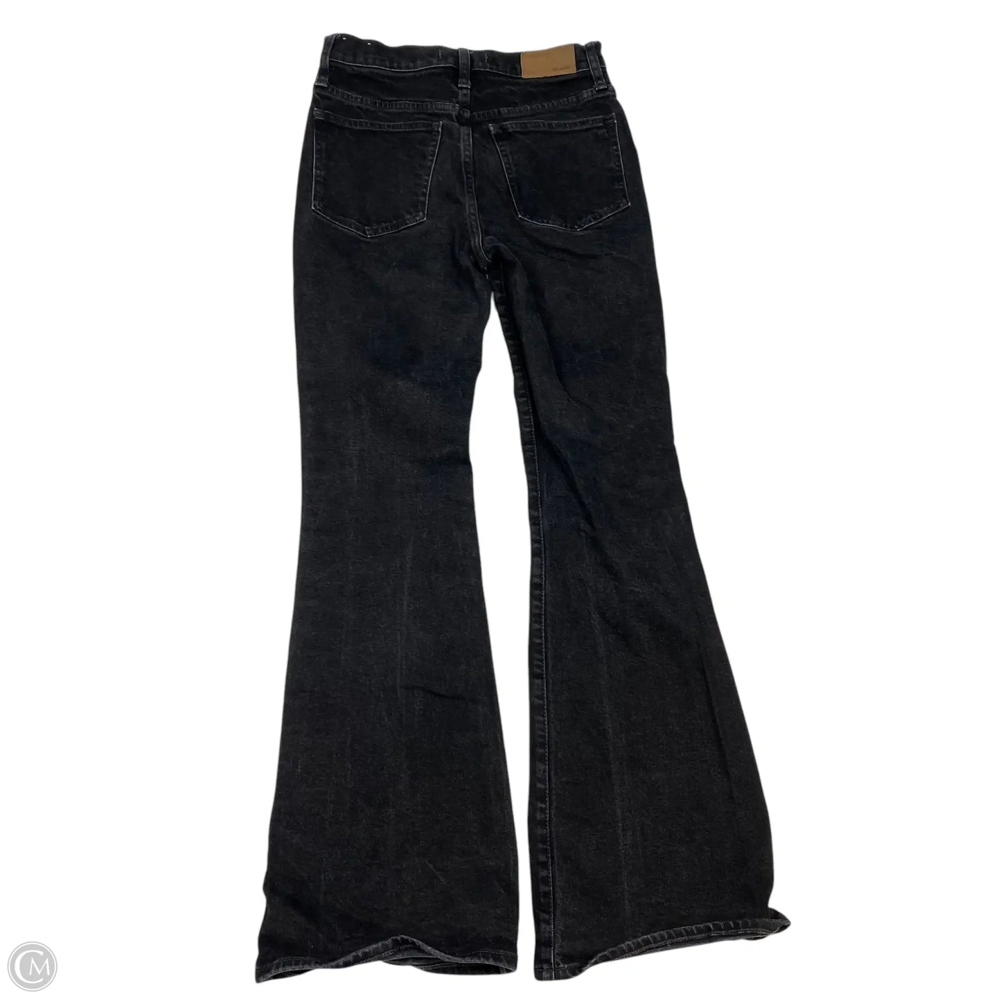 Jeans Straight By Madewell In Black Denim, Size: 0