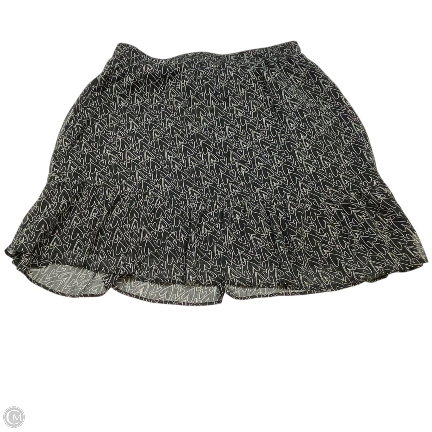 Skirt Mini & Short By Loft In Black & White, Size: M