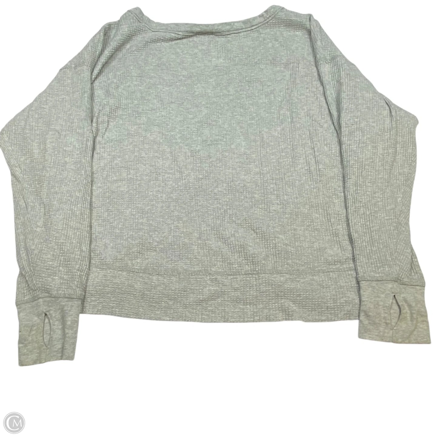 Top Long Sleeve By Aerie In Grey, Size: Xs