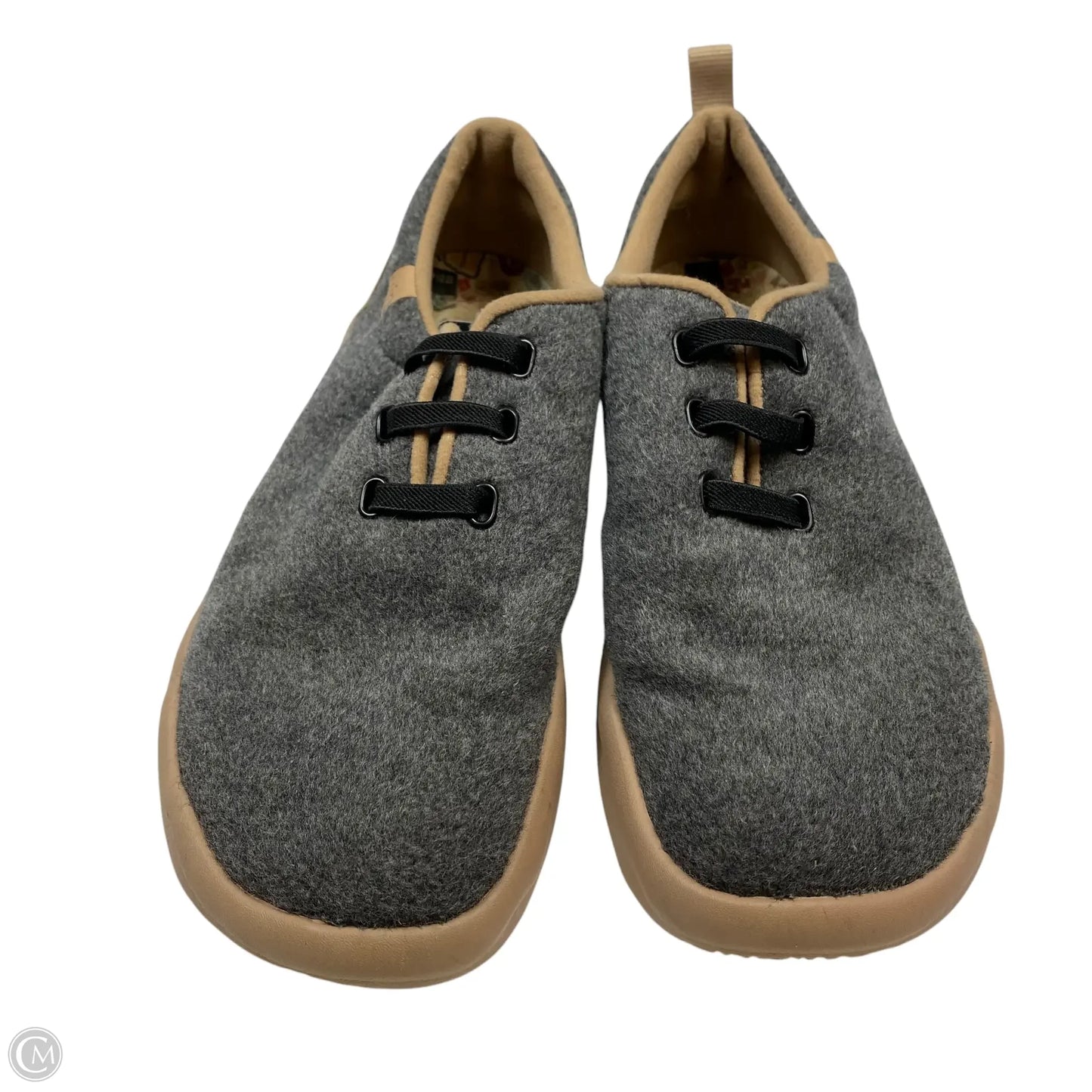 Shoes Sneakers By Uin In Grey, Size: 9.5