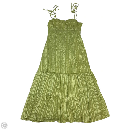 Dress Casual Midi By Lulus In Green, Size: S