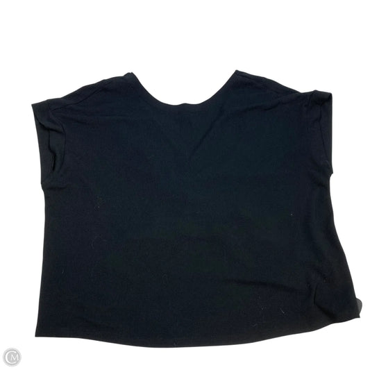 Top Short Sleeve By Shein In Black, Size: 2x