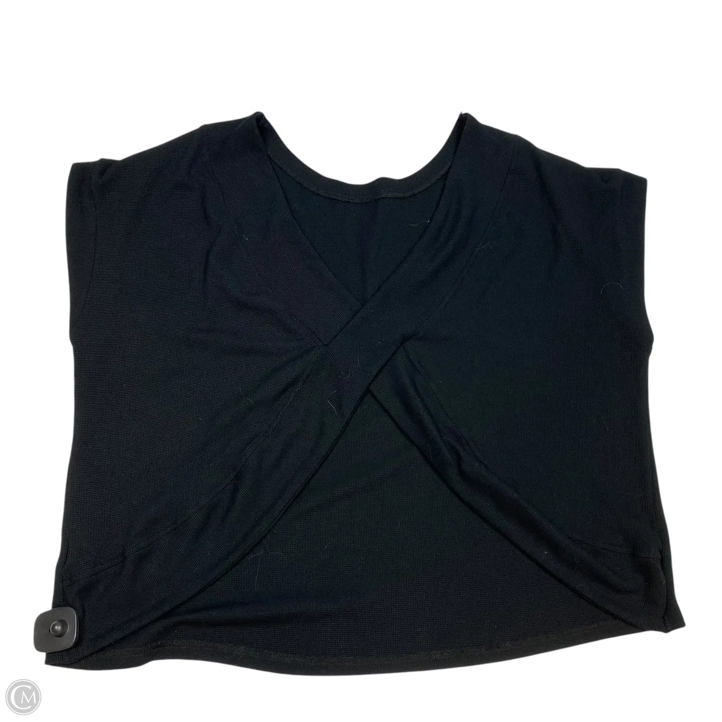 Top Short Sleeve By Shein In Black, Size: 2x