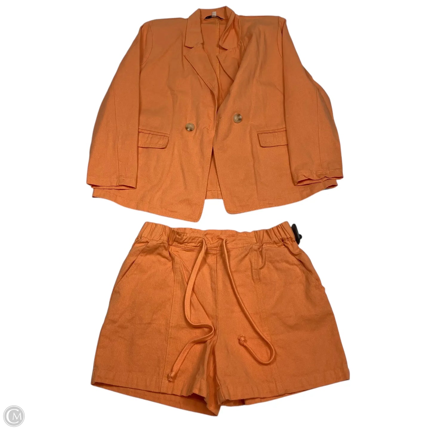 Shorts Set By Hyfve In Orange, Size: S