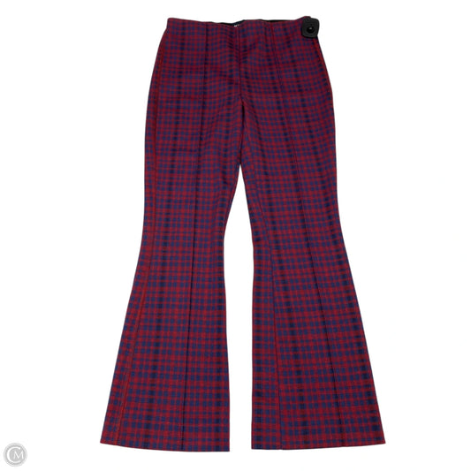 Pants Cropped By Maeve In Red, Size: Xs