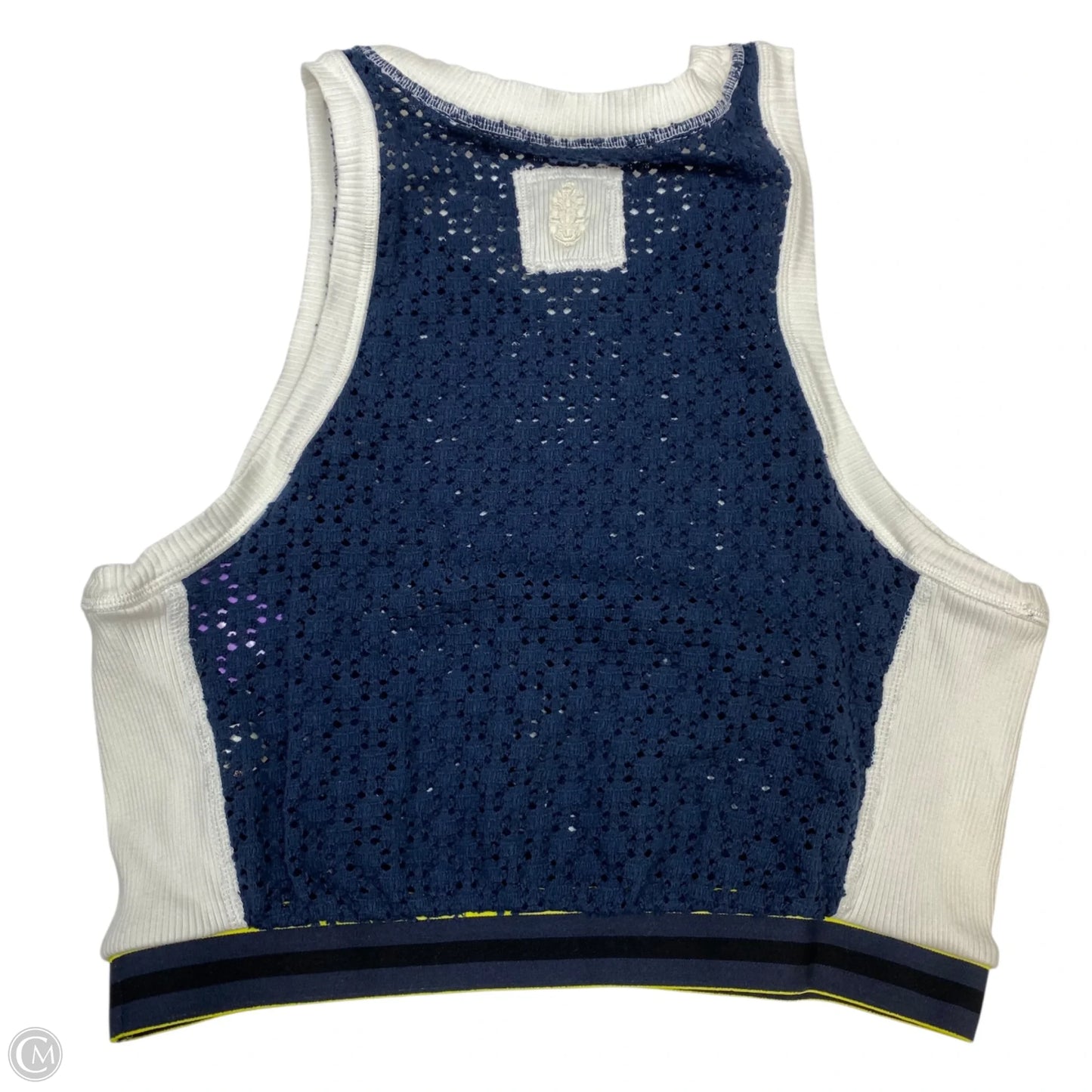 Top Sleeveless By Free People In Blue, Size: S