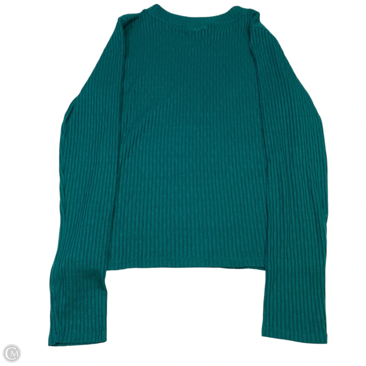 Top Long Sleeve By Pilcro In Green, Size: M