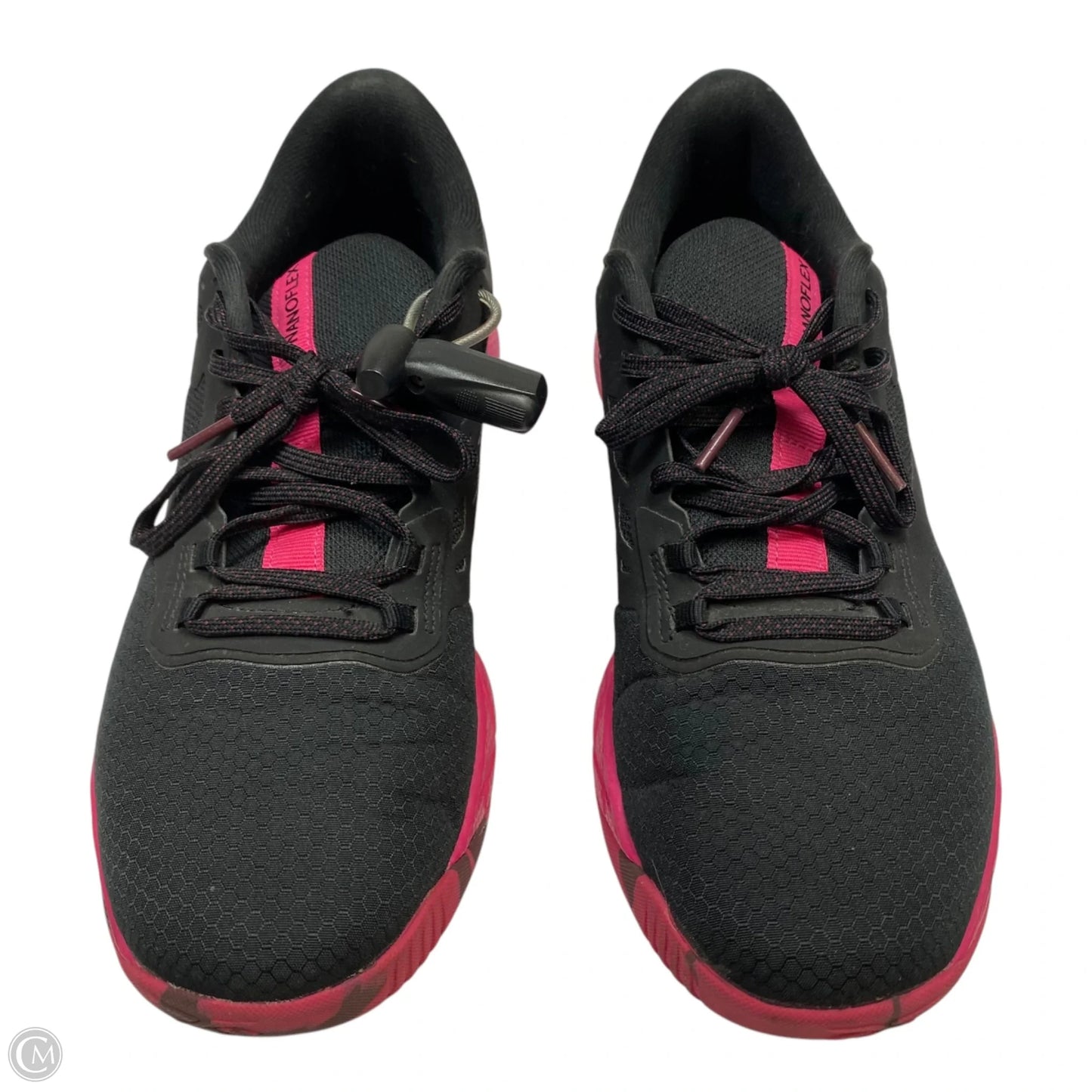 Shoes Athletic By Reebok In Black & Pink, Size: 9