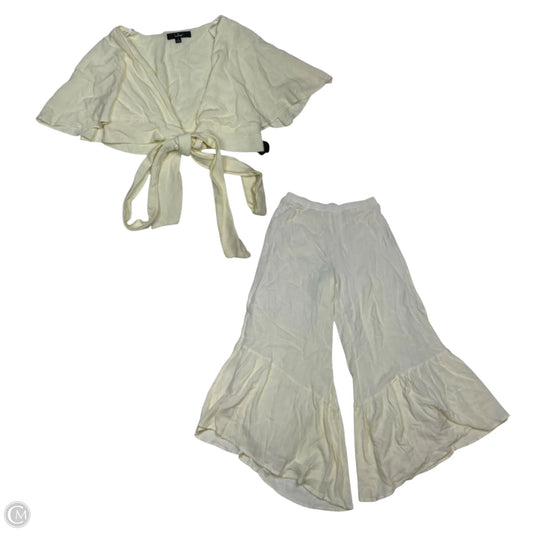 Pants Set 2pc By Lulus In Cream, Size: S