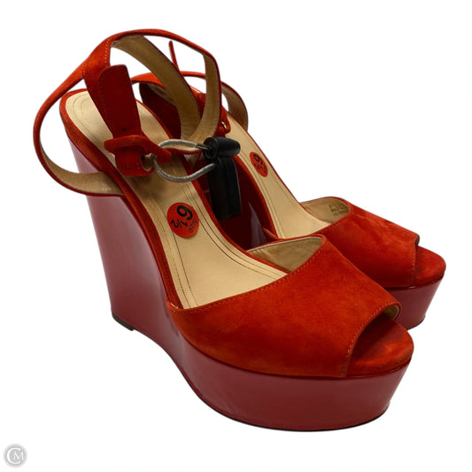 Sandals Designer By Cole-haan In Red, Size: 6.5