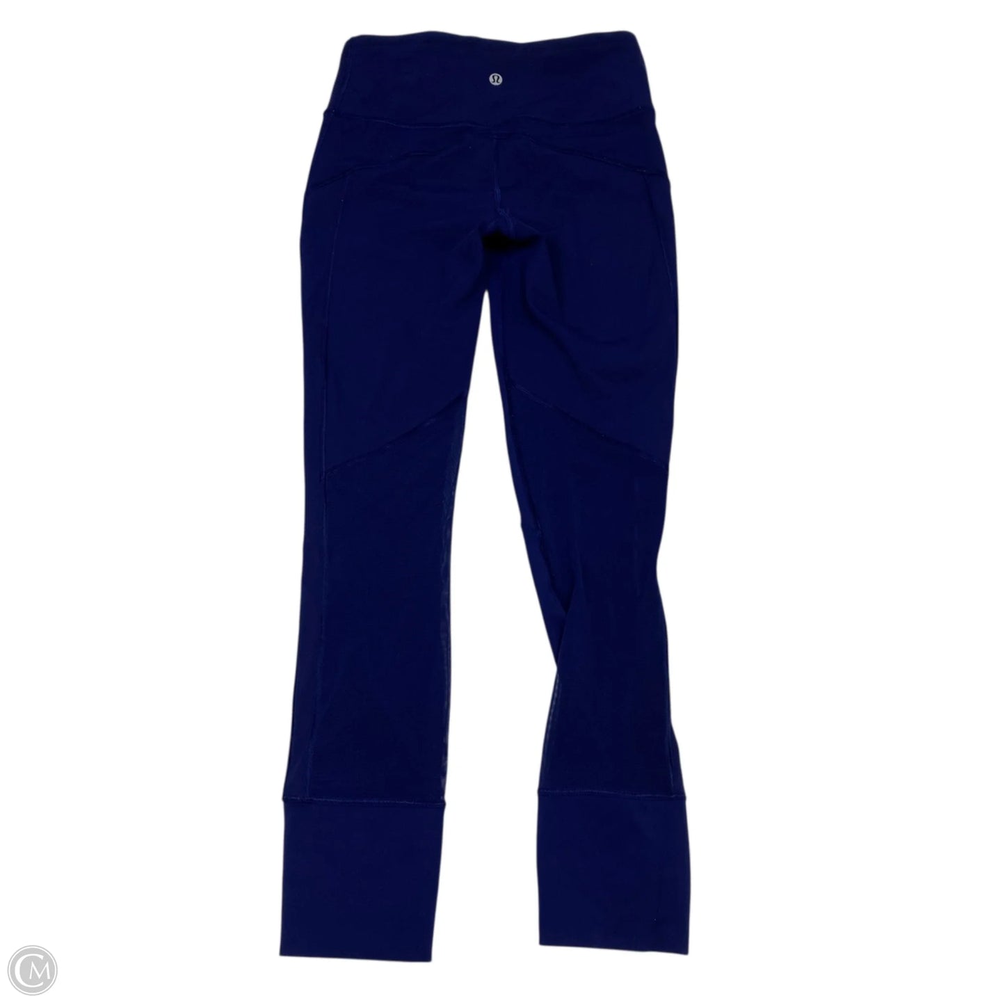 Athletic Leggings Designer By Lululemon In Blue, Size: S