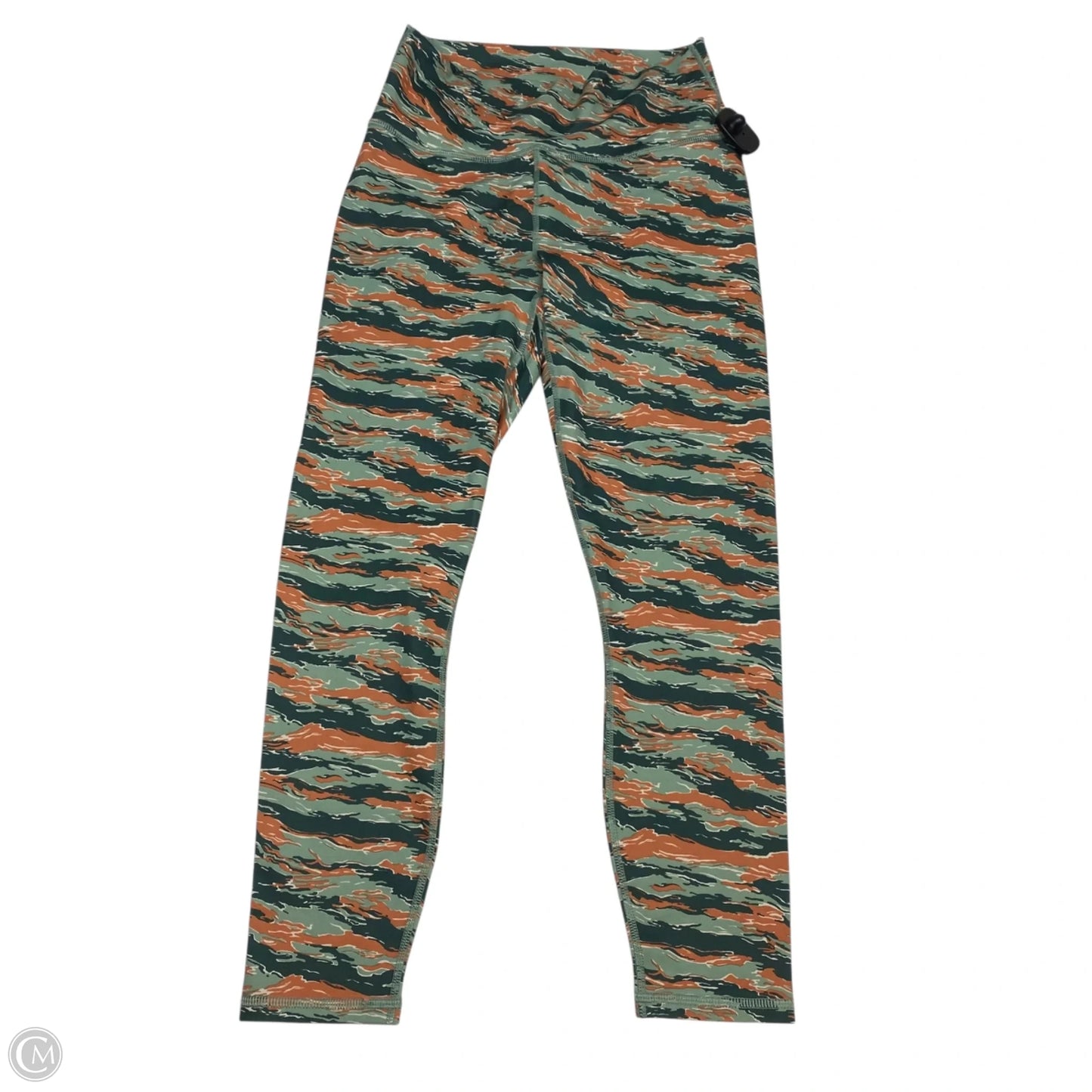 Athletic Leggings By Fabletics In Green, Size: S