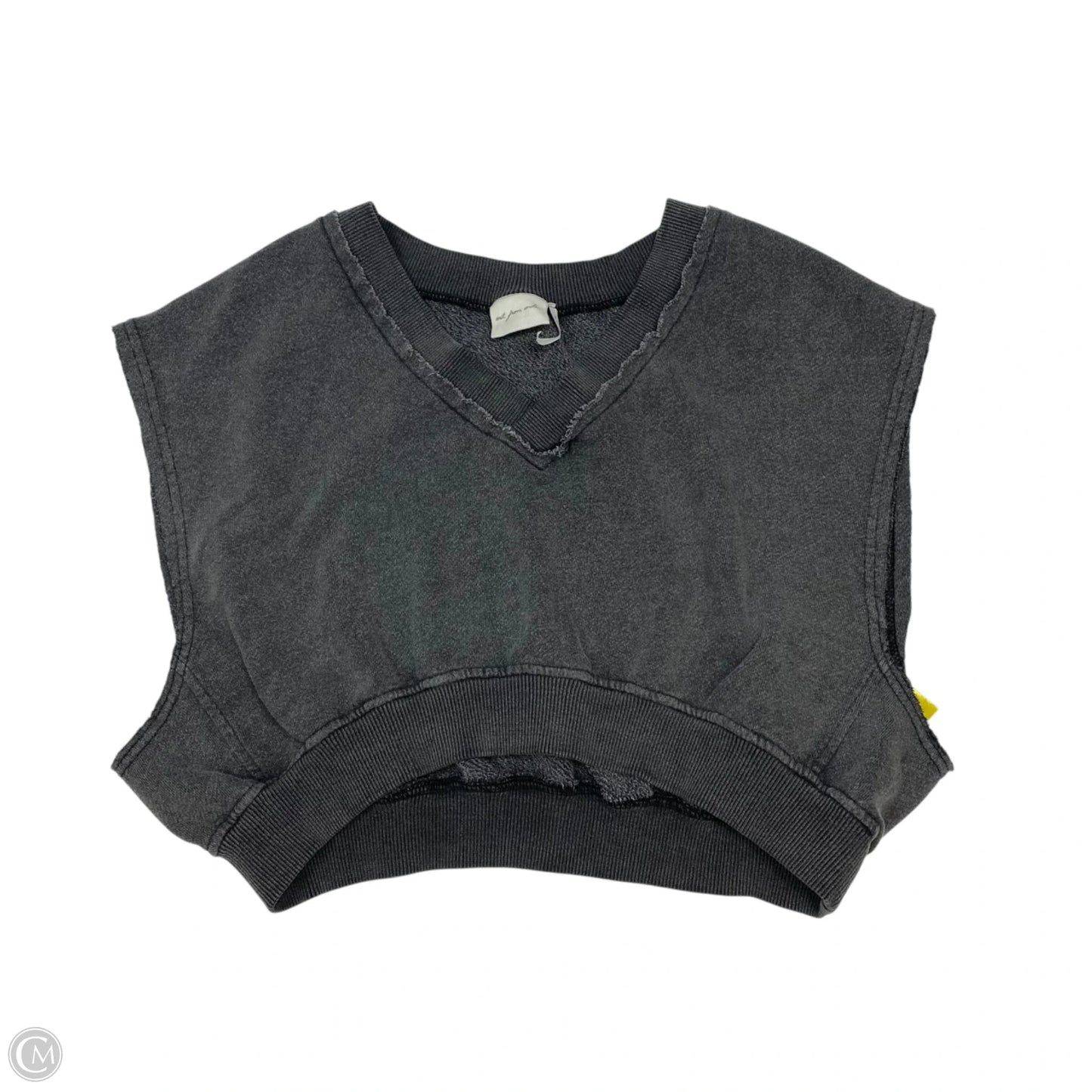 Top Sleeveless By Out From Under In Grey, Size: M