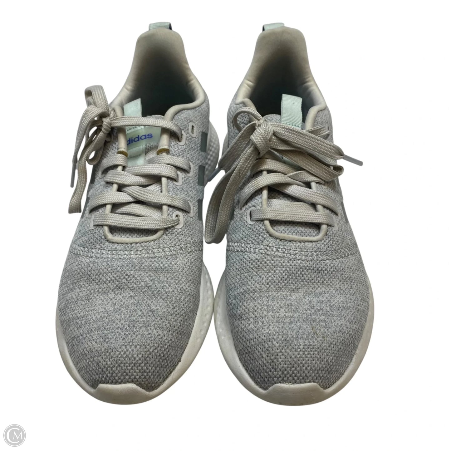 Shoes Athletic By Adidas In Grey, Size: 8