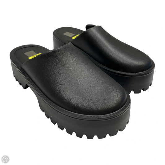 Shoes Heels Platform By Clothes Mentor In Black, Size: 9