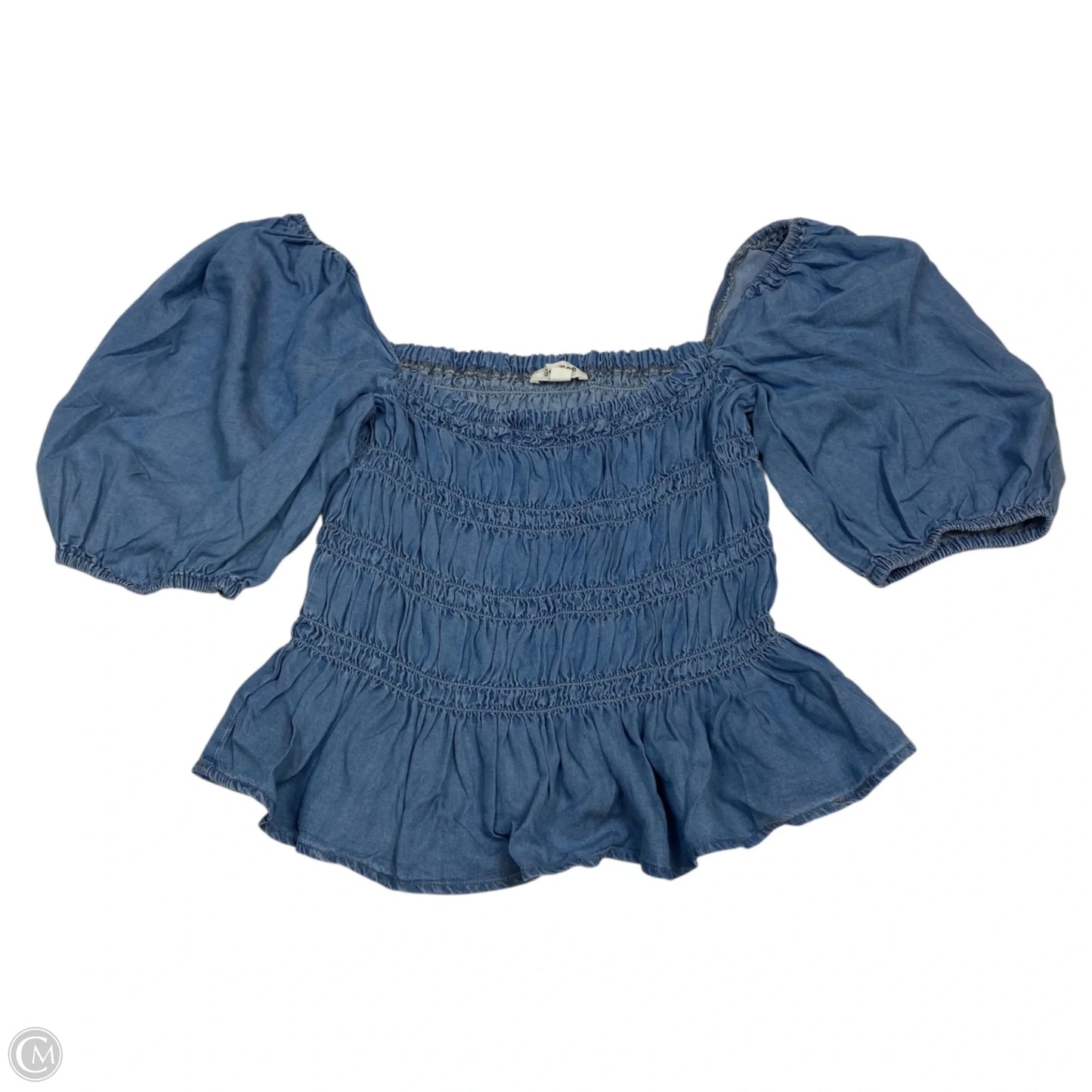 Top Short Sleeve By Gee Gee In Blue, Size: M