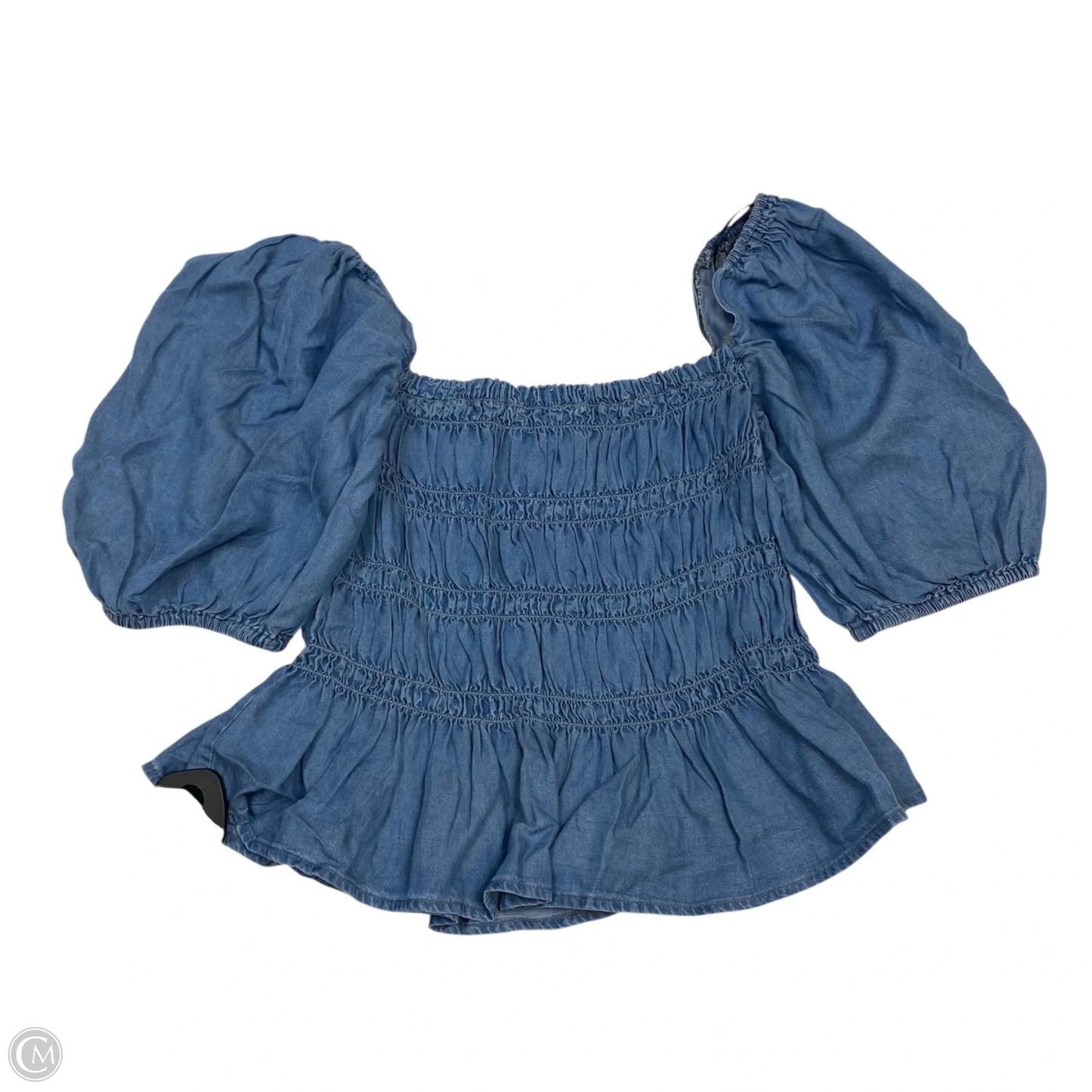 Top Short Sleeve By Gee Gee In Blue, Size: M