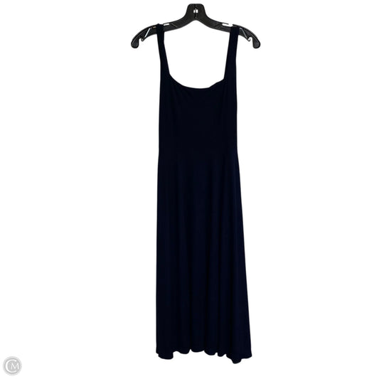 Dress Casual Midi By Ogl In Blue, Size: S