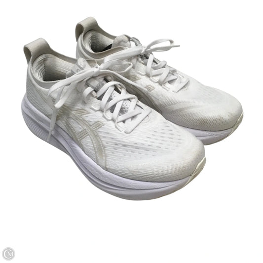 Shoes Athletic By Asics In White, Size: 8