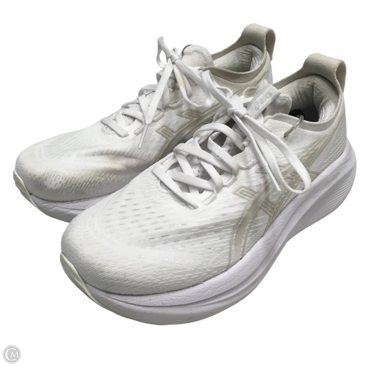 Shoes Athletic By Asics In White, Size: 8