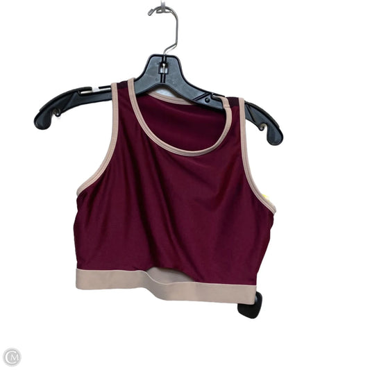 Athletic Bra By Fabletics In Red, Size: S