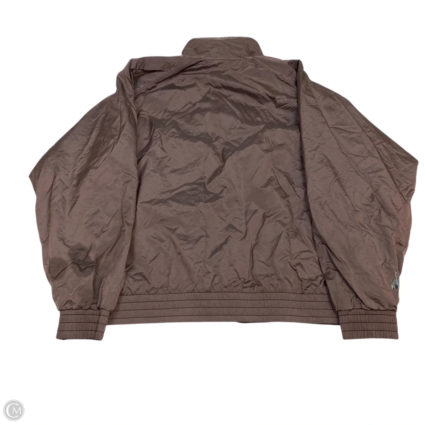 Athletic Jacket By Adidas In Purple, Size: L