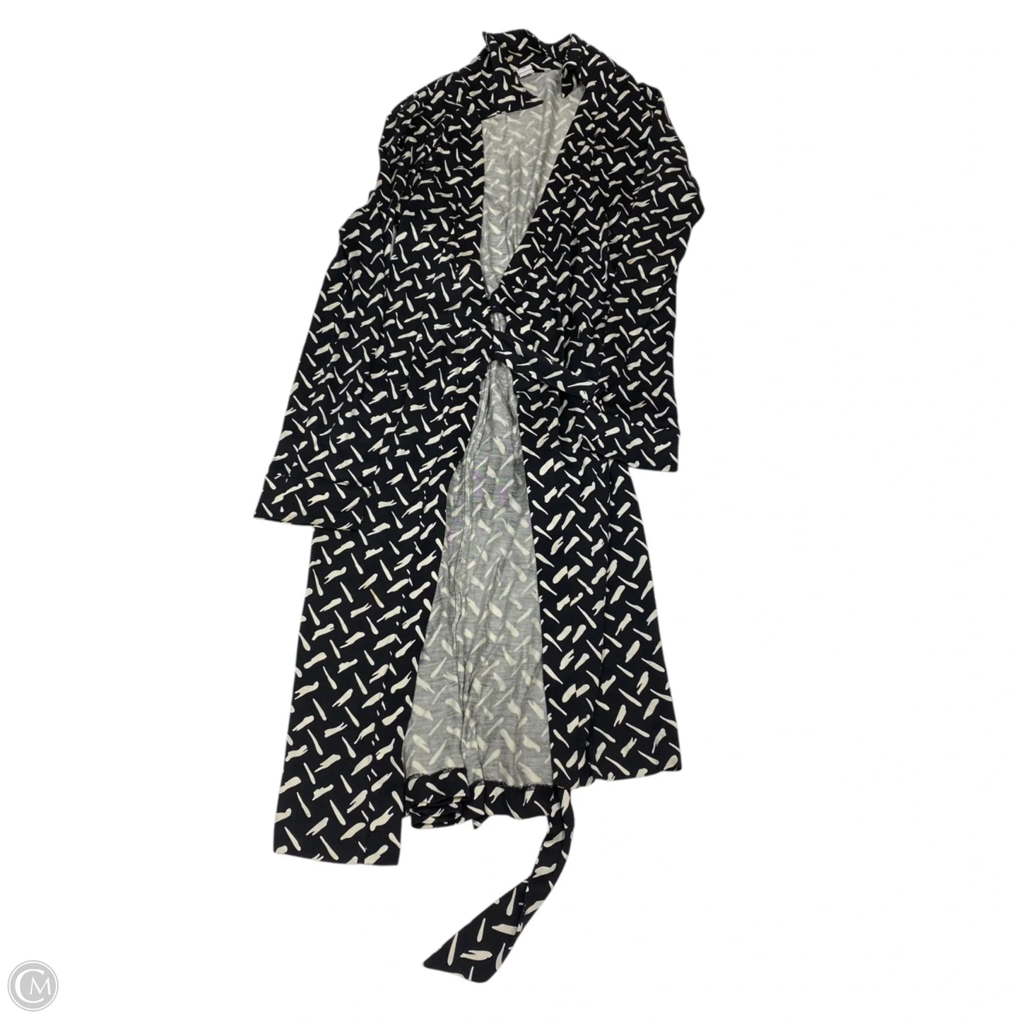 Dress Designer By Diane Von Furstenberg In Black & White, Size: M