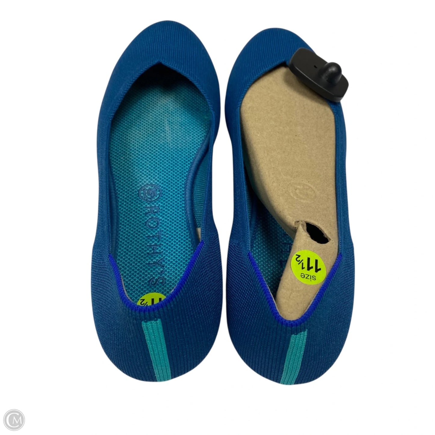 Shoes Designer By Rothys In Green, Size: 11.5