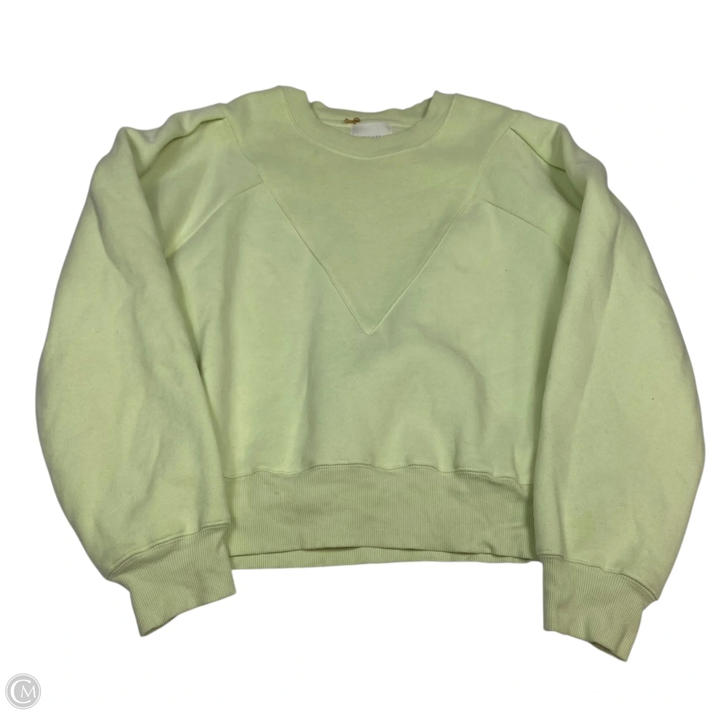 Sweatshirt Crewneck By All:Row In Green, Size: L