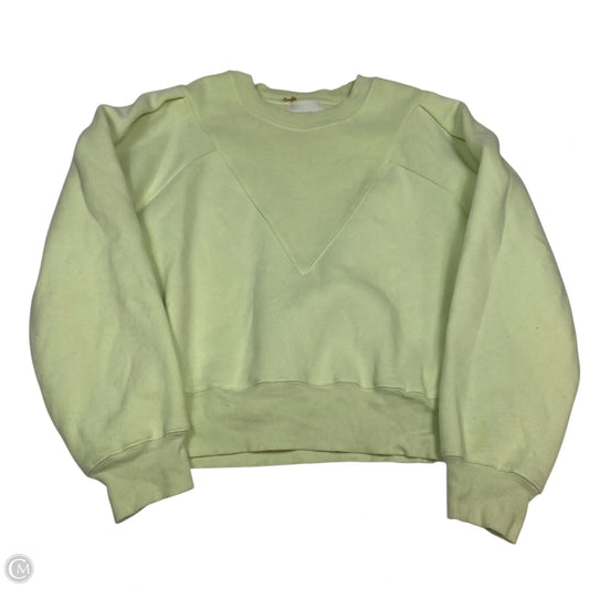 Sweatshirt Crewneck By All:Row In Green, Size: L