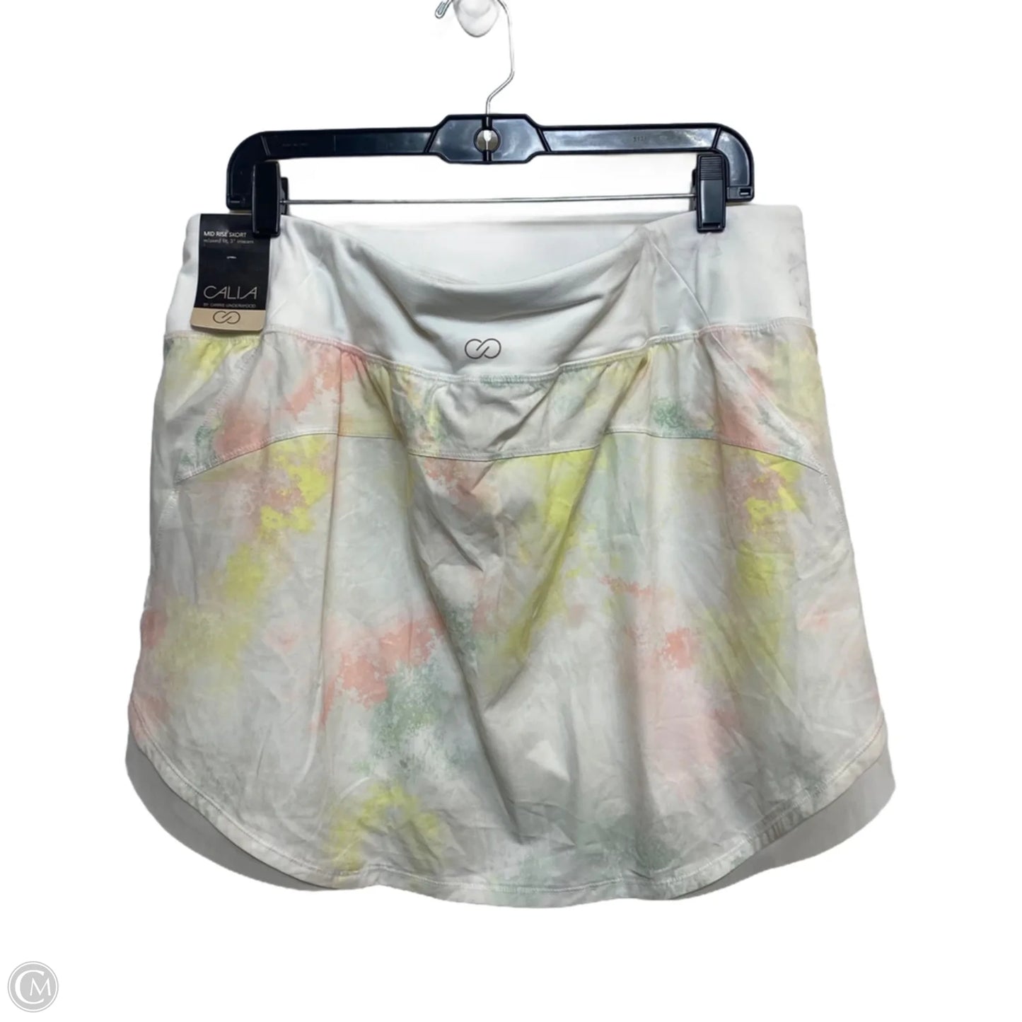 Athletic Skort By Calia In White, Size: Xl