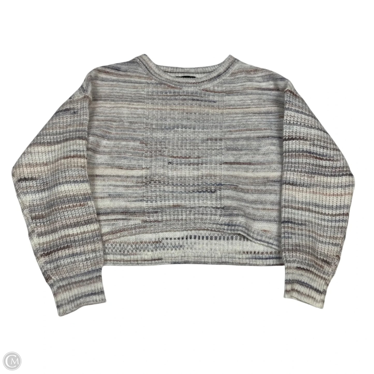 Sweater By A.Byer In Grey & Tan, Size: S
