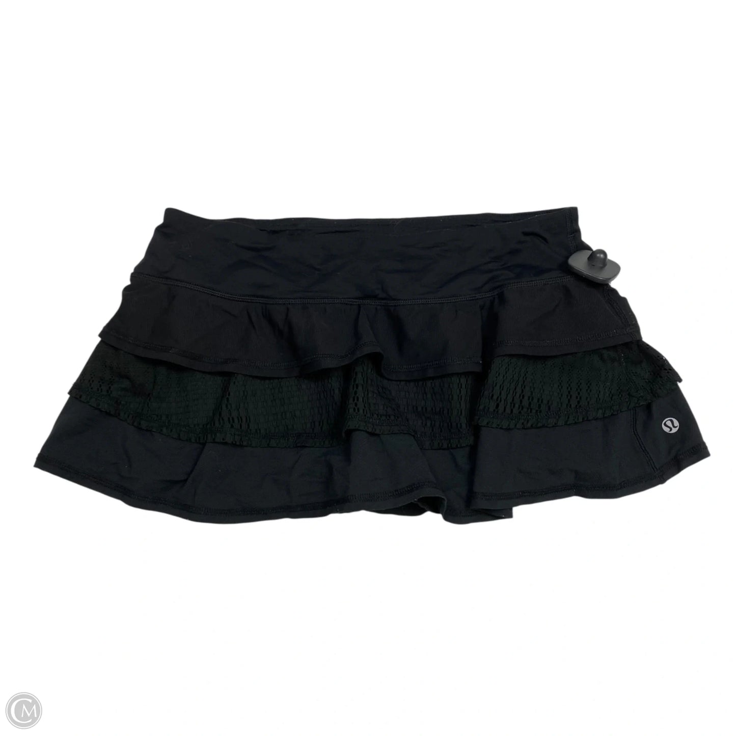 Athletic Skort By Lululemon In Black, Size: 6