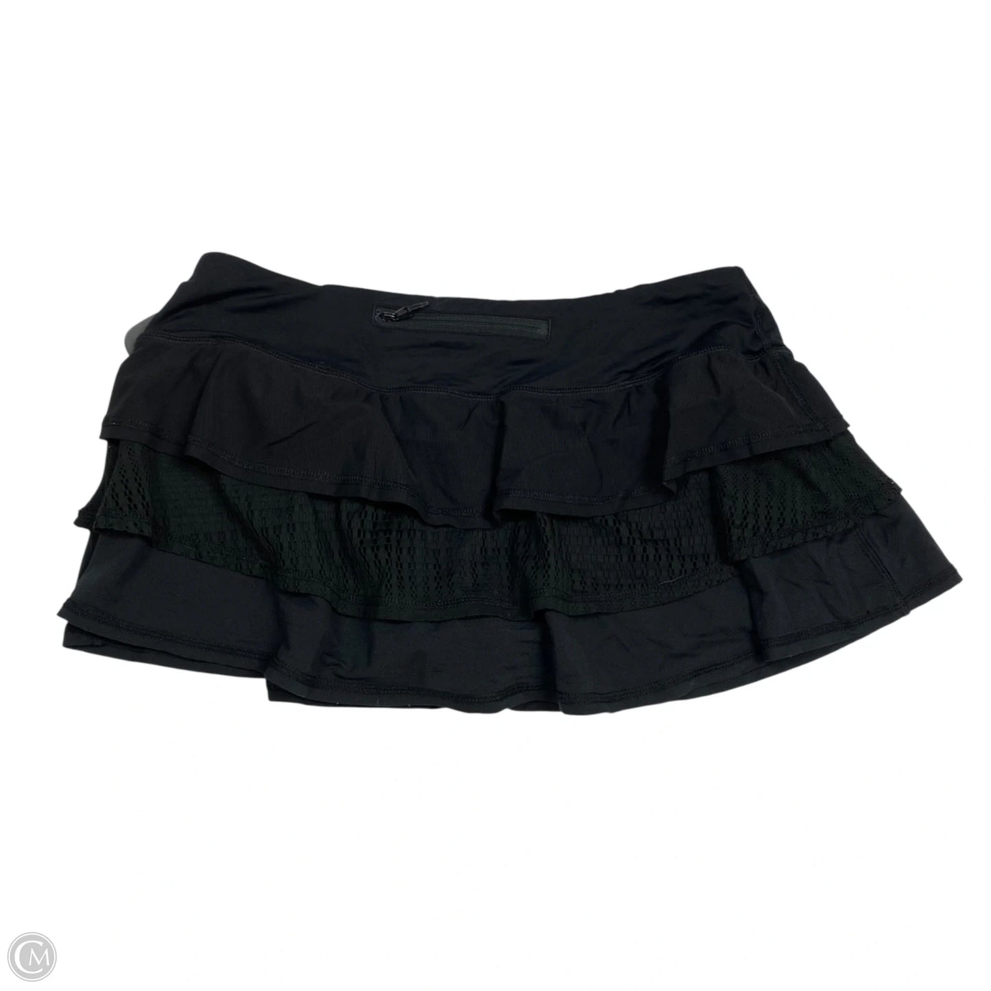 Athletic Skort By Lululemon In Black, Size: 6