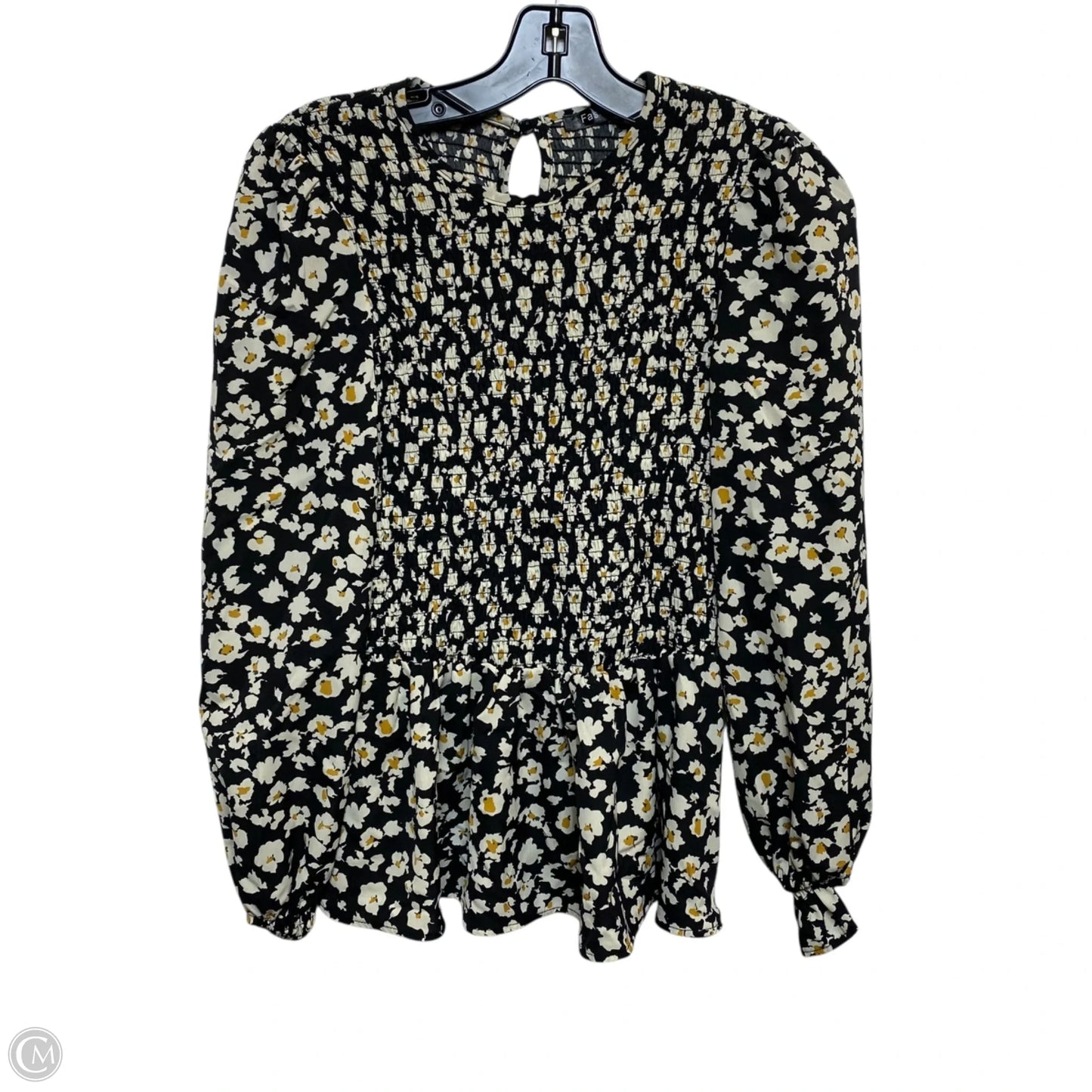Top Long Sleeve By Fashion In Animal Print, Size: S