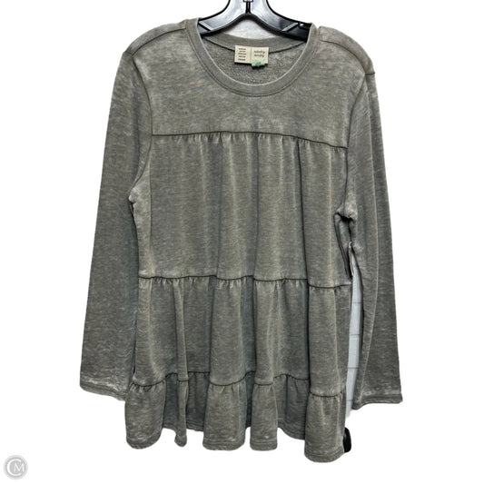 Sweatshirt Crewneck By Saturday/sunday In Green, Size: M