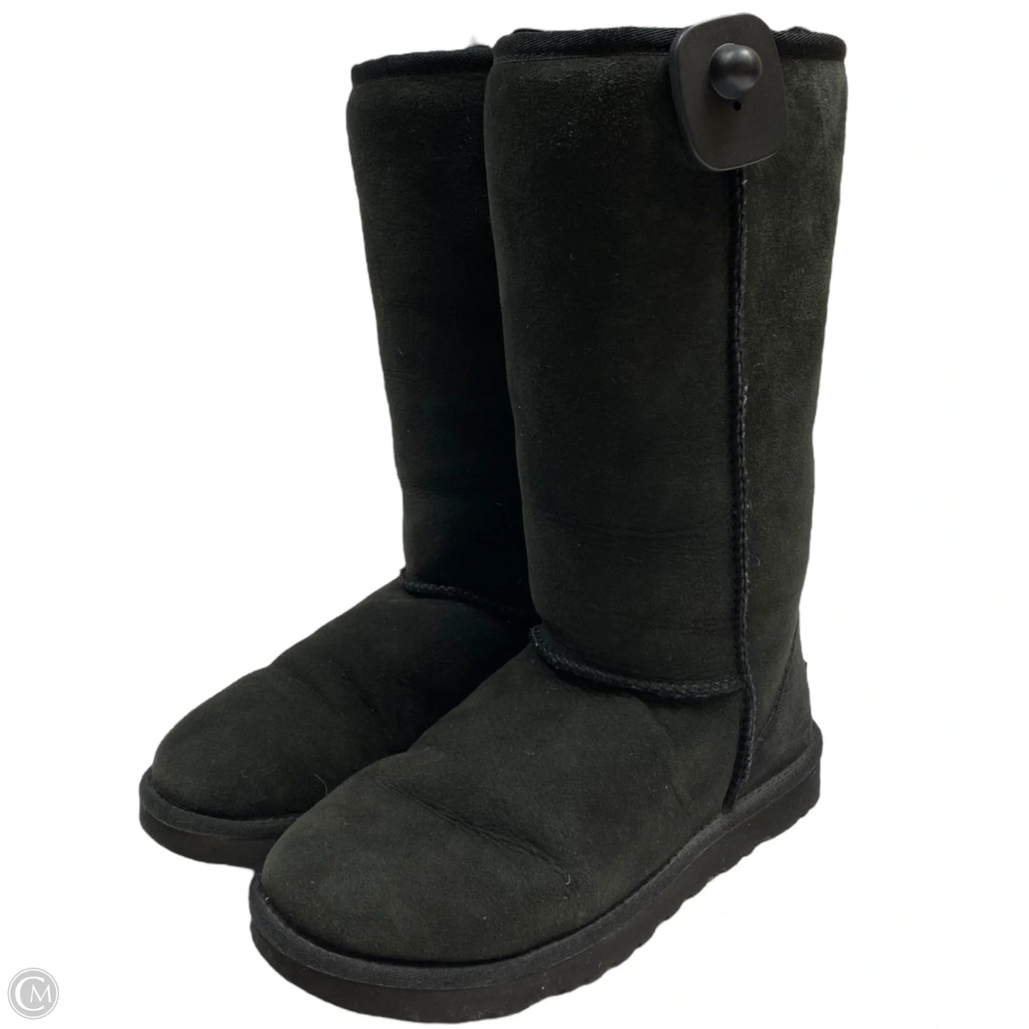 Boots Designer By Ugg In Black, Size: 7