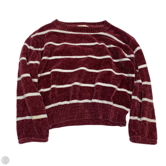 Sweater By Luv Lane In Red & White, Size: Xs