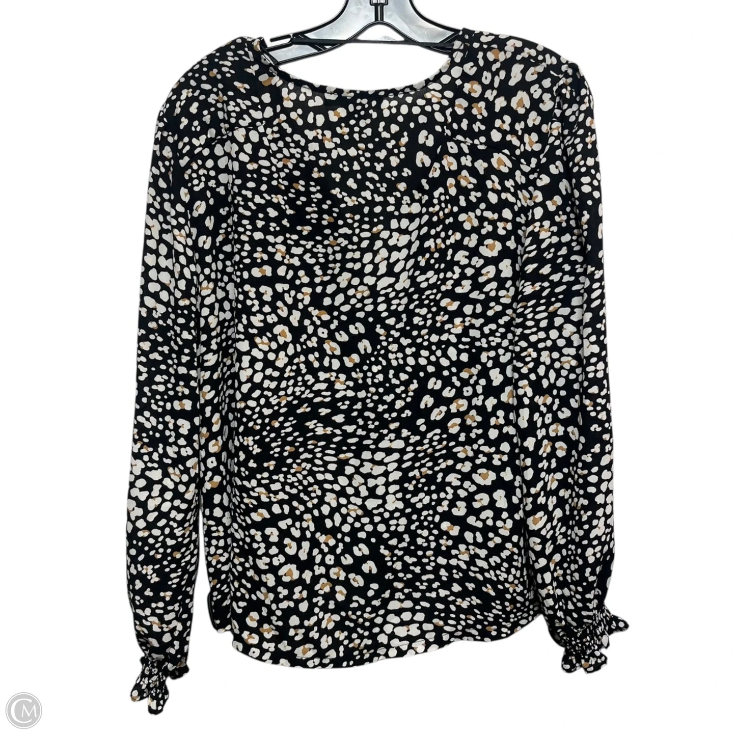 Top Long Sleeve By Sanctuary In Animal Print, Size: Xl