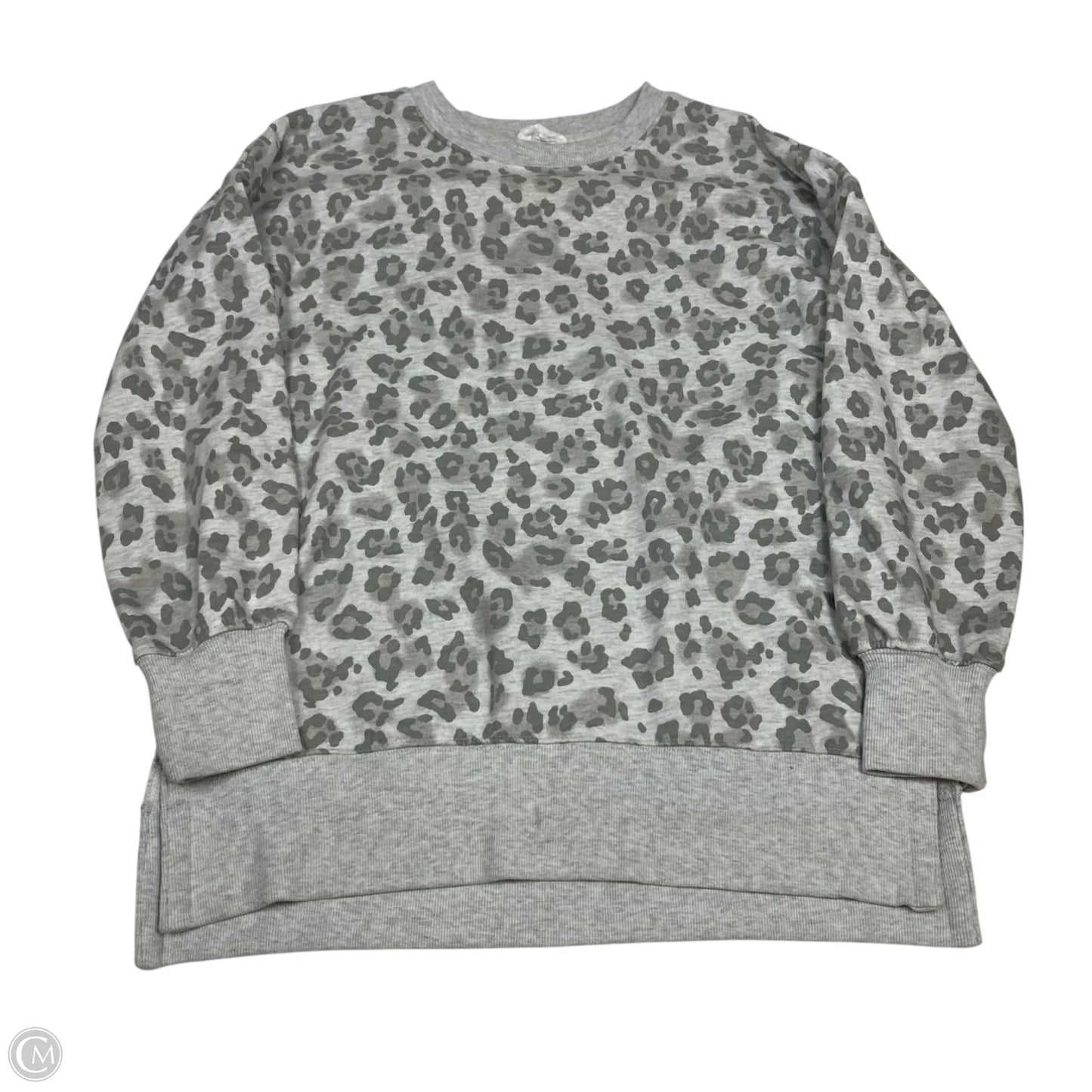 Top Long Sleeve By Olive And Oak In Animal Print, Size: S