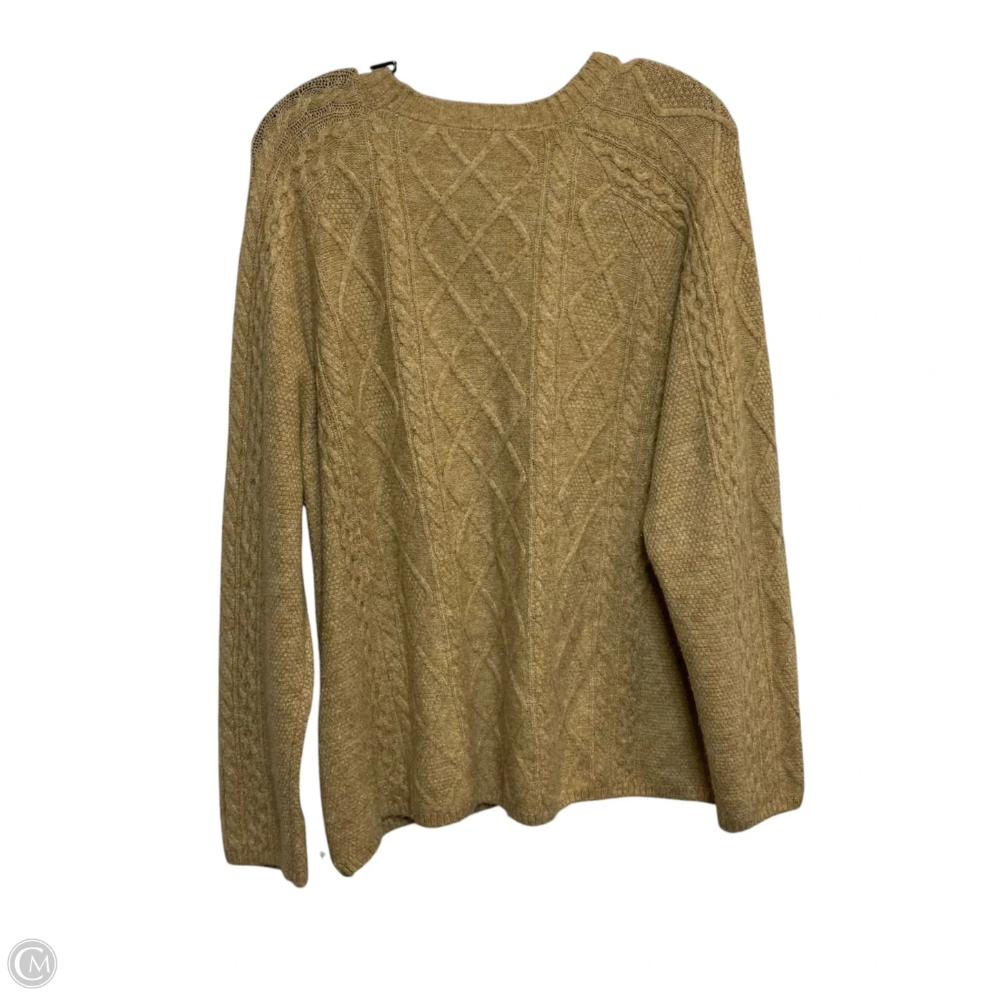 Sweater By Vince Camuto In Tan, Size: Xl