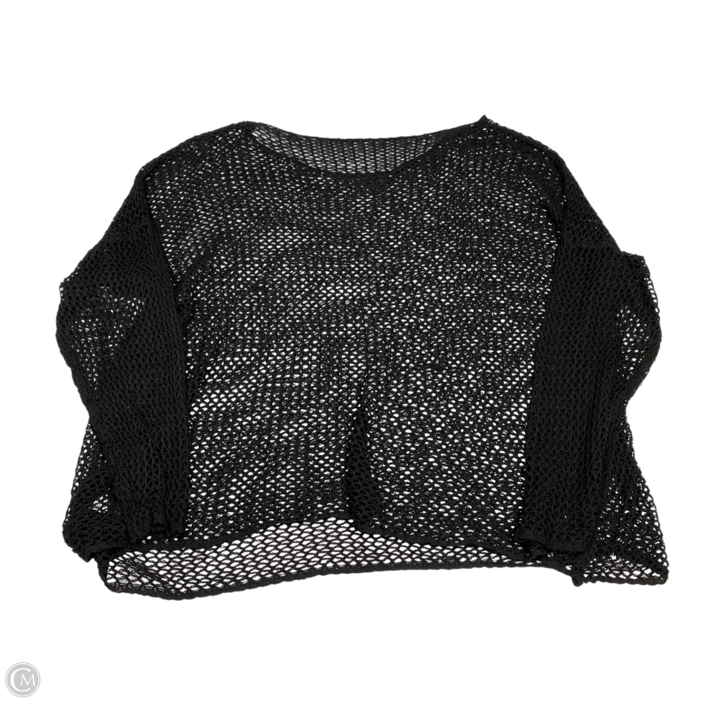 Top Long Sleeve By Clothes Mentor In Black, Size: 3x