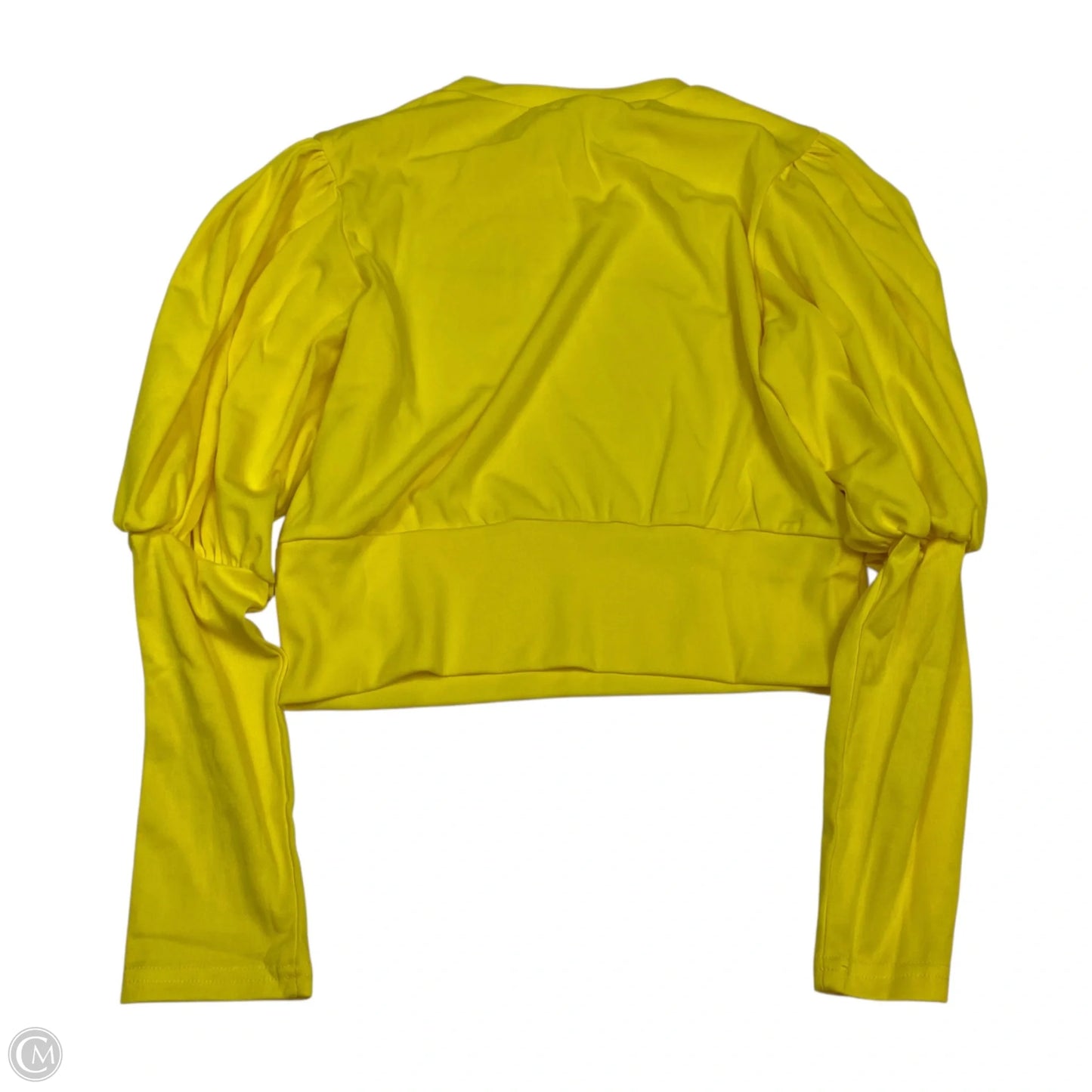 Top Long Sleeve By Clothes Mentor In Yellow, Size: M