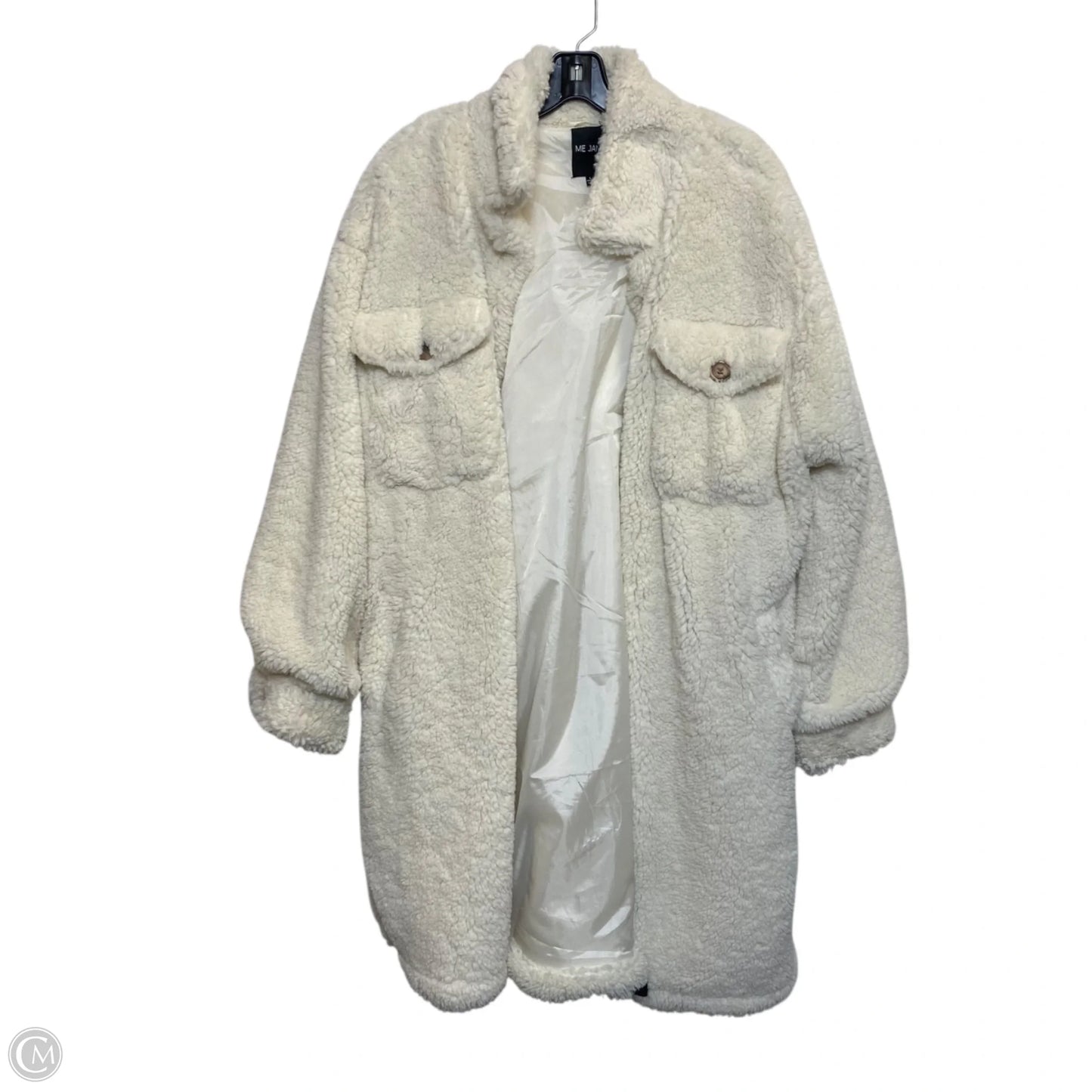 Jacket Shirt By Me Jane In Cream, Size: L