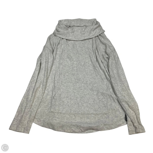 Top Long Sleeve By New Directions In Grey, Size: Xl